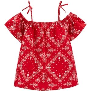 OSHKOSH girls bandana top - NWOT